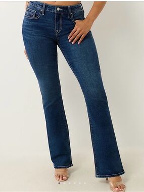 True Religion Becca Mid Rise Bootcut Jeans Size 27